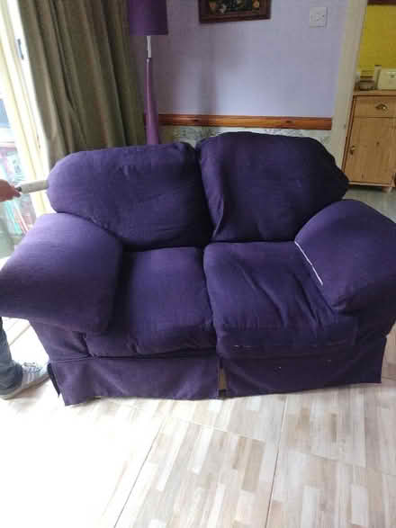 Photo of free 2 two seater settees (Epwell OX15) #2