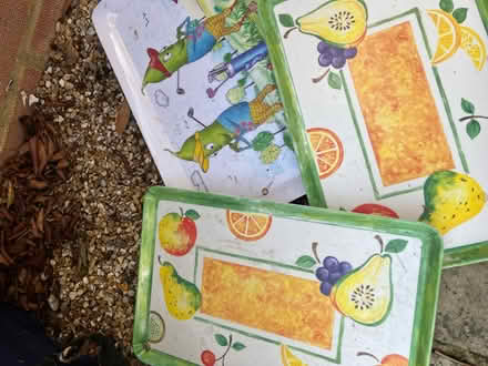 Photo of free 3 plastic trays, 2 designs (Worthing BN11) #1