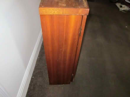 Photo of free Teak + teak Veneered Vintage 70s sideboard cupboard Dr (Canonbury N1) #2