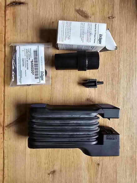 Photo of free Dräger Accuro hand pump and case (Ebley GL5) #2