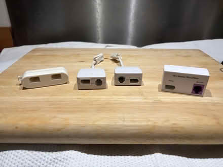 Photo of free 4 x Landline Phone & Modem adaptors (Lemsford AL8) #1