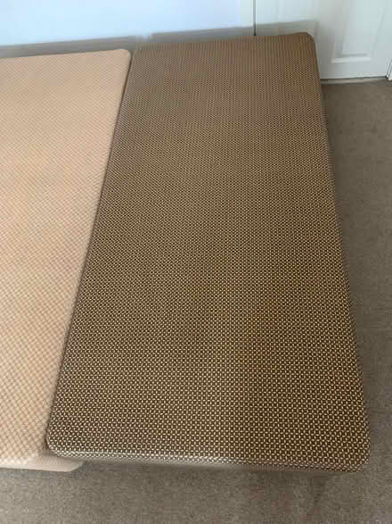 Photo of free Two single divan beds with wheels (Market Harborough LE16) #3