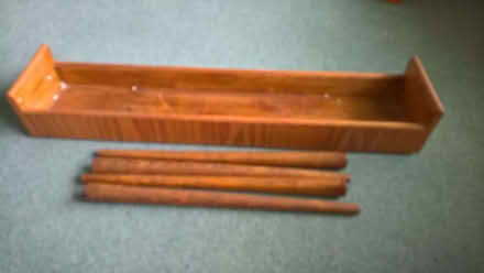 Photo of free Wooden trough with legs (Hulham EX8) #1