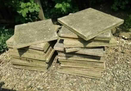 Photo of 17.5" x 17.5" paving slabs (Cheetham Hill, M8) #1