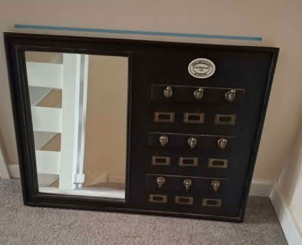 Photo of free Coat hooks and mirror (Cogges OX28) #1