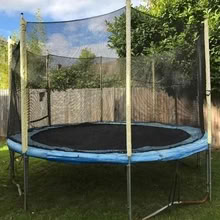 Photo of free Net enclosure and padding for 12ft trampoline (Chineham RG24) #1