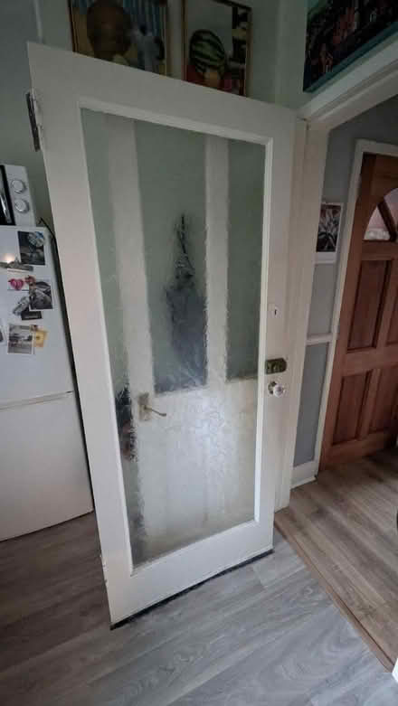 Photo of free Wood/Glass Front Door (Glasgow Southside G43) #1