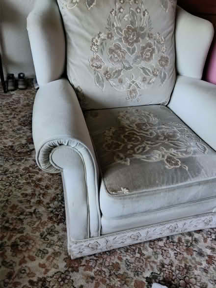 Photo of free 3 Seater Sofa and Armchair (Thornhill WF12) #4