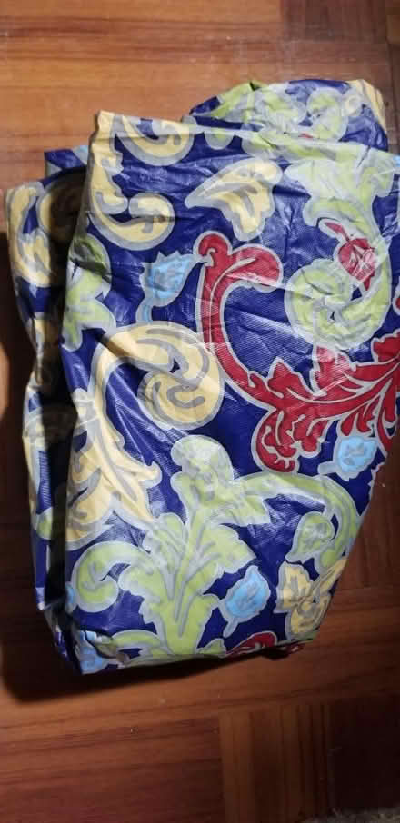 Photo of free 2 new shower curtains with rings (Fordham Rd Bronx.) #3