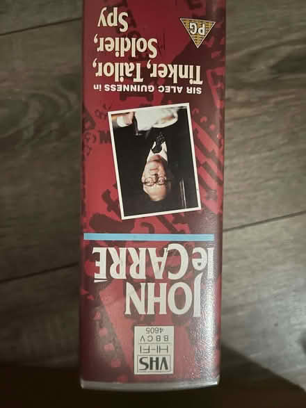 Photo of free John Le Carre VHS Videos - Tinker, Tailor, Soldier, Spy (Foxholes DY10) #1