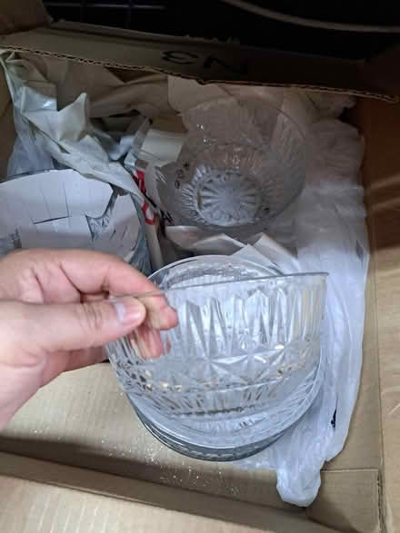 Photo of free 8 Cristal bowls (Close to Cumberland School) #1