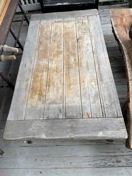 Photo of free sturdy double shelf coffee table (Palisades NW) #2