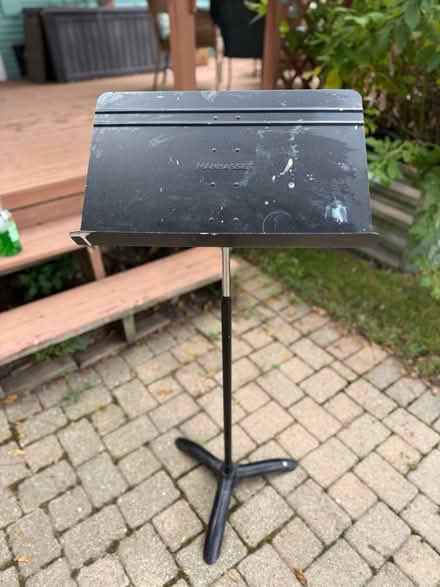 Photo of free Music stand (Grayslake downtown) #1