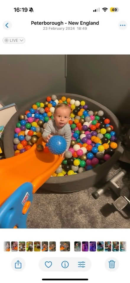 Photo of free Large ball Pitt one bag of balls (New England) #1