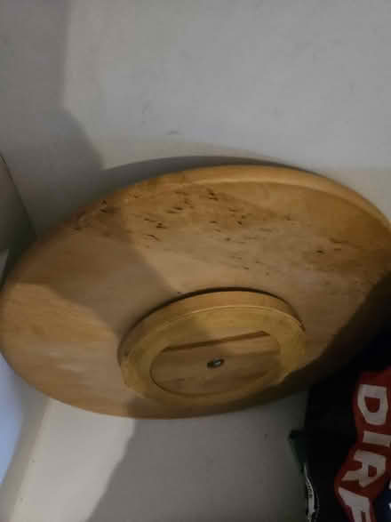 Photo of free Wooden lazy susan (Camberwell) #1
