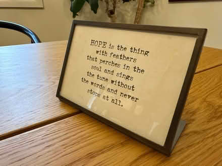 Photo of free Framed Inspirational Quote (Little Silver) #4