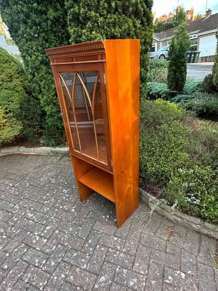 Photo of free Wooden display cabinet (Kenilworth CV8) #2