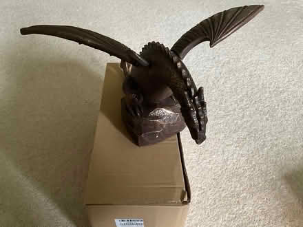 Photo of free Bronze Effect Resin Dragon (Hertford SG14) #4