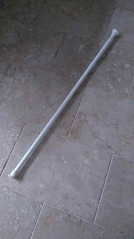 Photo of free White shower curtain rail (Risinghurst OX3) #1