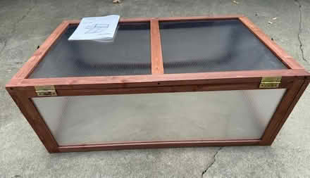 Photo of free Wooden Greenhouse/Coldframe (Cupertino - DeAnza and 280) #3