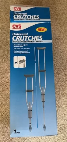 Photo of free Crutches (Cupertino - DeAnza and 280) #1