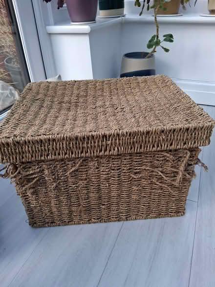 Photo of free Basket with lid (Beaumont LA1) #1