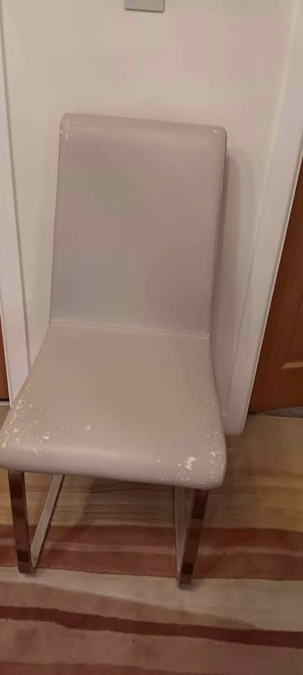 Photo of free Chair with chrome legs (West Moors BH22) #1