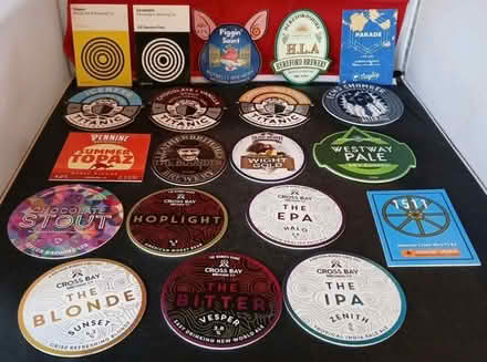 Photo of Beer mats / pump clips (Abbey Wood SE2) #1
