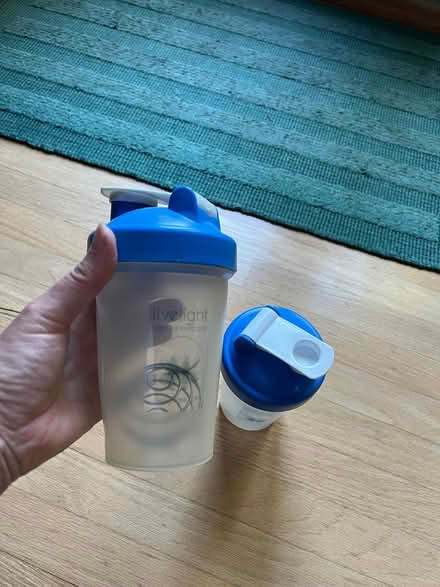 Photo of free Plastic Shake Mixer Bottle (Midtown Palo Alto) #1