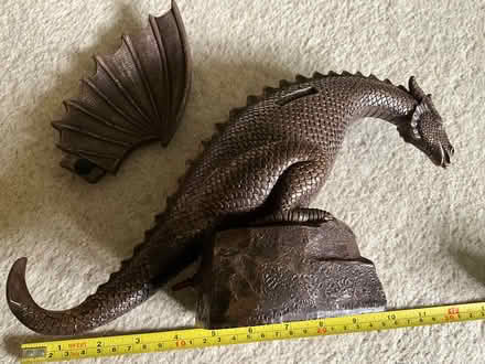 Photo of free Bronze Effect Resin Dragon (Hertford SG14) #2