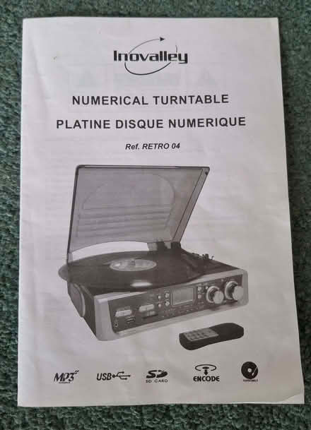 Photo of free Record player - also converts records to digital media (Liberton EH16) #2
