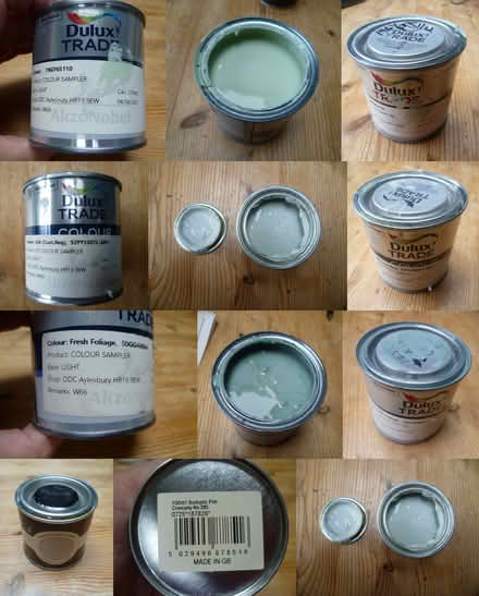 Photo of free Light grey-green emulsion matchpots (Princes Risborough HP27) #1