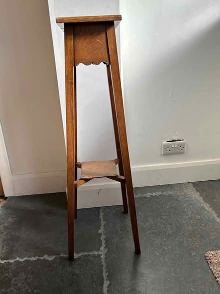 Photo of free Wooden pot stand (West Wickham BR4) #2