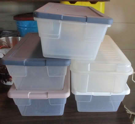 Photo of free plastic shoe boxes (Schaumburg) #1