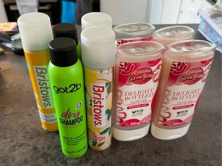 Photo of free Shower Gel and Dry Shampoo (Bangor-on-Dee LL13) #1