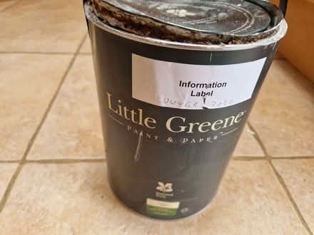 Photo of free 5 l matt emulsion paint - Little Green, light grey (Tewin AL6) #1