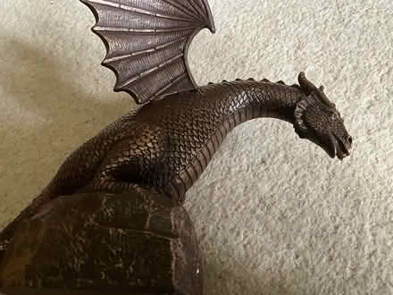 Photo of free Bronze Effect Resin Dragon (Hertford SG14) #3
