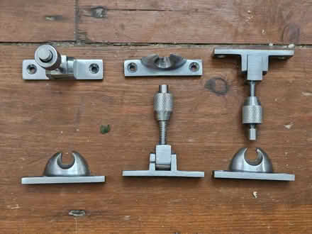 Photo of free Sash Window Fasteners - Satin Chrome (West Green N17) #1