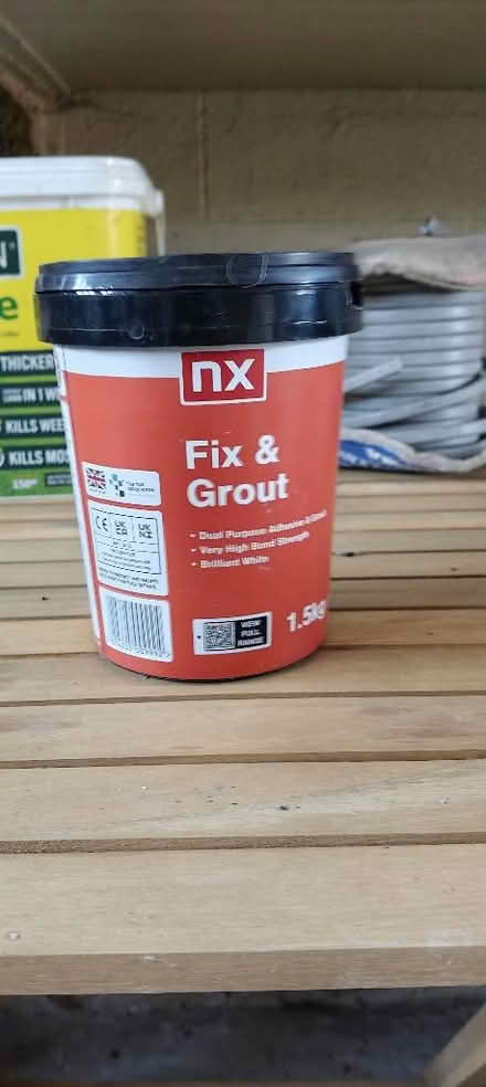 Photo of free Tile adhesive. (Larches PR2) #1