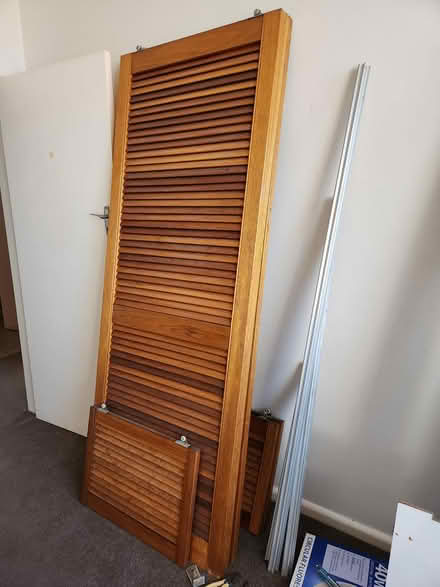 Photo of free Timber wardrobe doors (Port kembla) #1