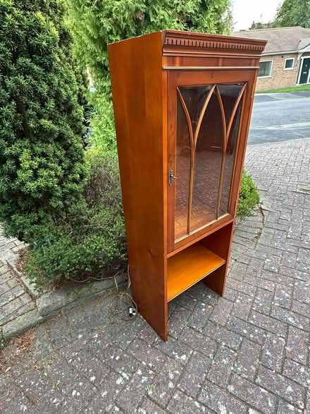 Photo of free Wooden display cabinet (Kenilworth CV8) #3