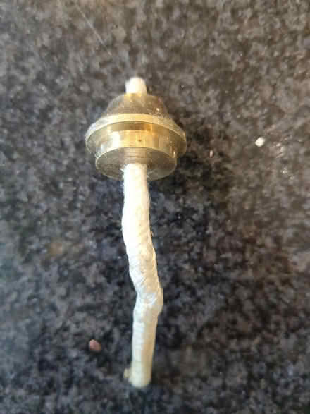 Photo of free 4 brass wick holders (Liphook GU30) #2