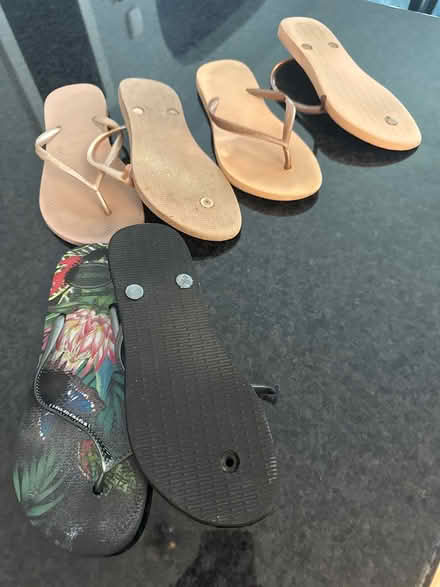 Photo of free Havianna flip flops (need fixing) (Chevy Chase, DC) #2