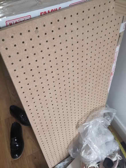 Photo of free 12mm thick pegboard (Cowcliffe HD2) #1