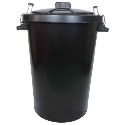 Photo of Black bin with clip lid (Temple Sowerby CA10) #1