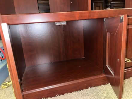 Photo of free Wood Entertainment Center (NW Edmond, Deer Creek HS area) #2