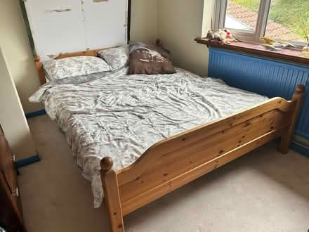 Photo of free Ikea king size bedframe (Lee-on-the-Solent PO13) #1