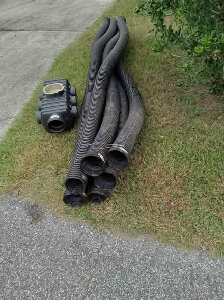 Photo of free new drainfeild pipe (Southside) #1