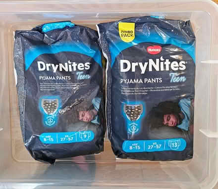 Photo of free DryNites Pyjama pants boys age 8-15, 27-57kg (Calcot RG31) #1