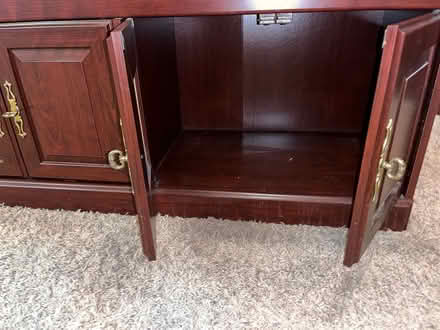 Photo of free Wood Entertainment Center (NW Edmond, Deer Creek HS area) #3